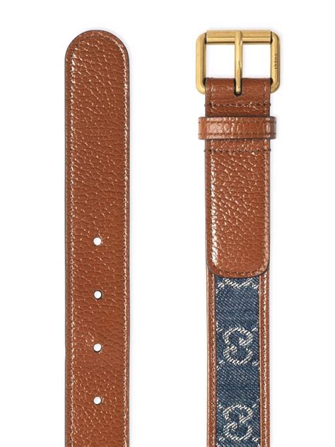 Gucci denim belt